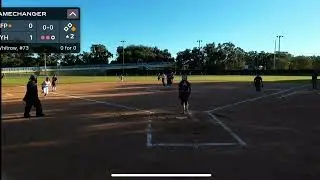 Batter #73 Alex Whitrow Triple 
