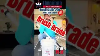 AWS 220 Brush Grade Meets the Roof Tube