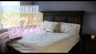 ULTIMATE SPRING CLEANING 2019 | MASTER BEDROOM & CHAOTIC CLOSET | Ashley O'Sullivan