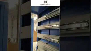 Simply Metal mobile shelving  #SupplyChain #SimplyMetal  #CompactShelving #compactshelving