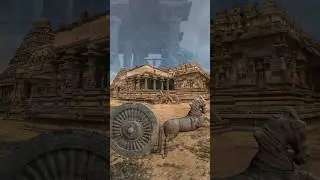 Master pieces of Chola art(RajaRaja II) Sculptures dominating the Architecture #history #shorts
