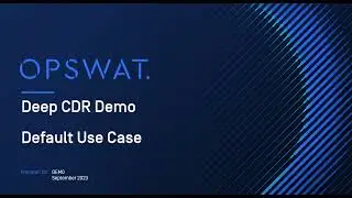 Protecting Your Files: How MetaDefender Core's Deep CDR Removes Hidden Malware Threats | OPSWAT