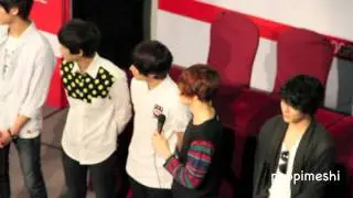 [FANCAM] 120116 FT Island Singapore Autograph Session