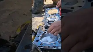 Diesel Engine Restoration #automobile #engine #viral #shorts #skills