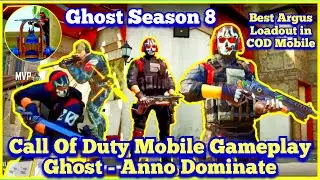 Call Of Duty Mobile Gameplay Ghost-Anno Dominate Best Argus Loadout in COD Mobile Argus attachments