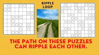 How to solve a Ripple Loop puzzle ?