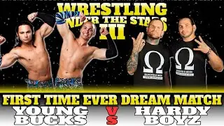 NEW Wrestling Under The Stars III  Young Bucks vs The Hardys highlights