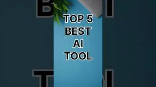 Top 5 Best AI Tools in 2025 🔥 | Best Ai App for Beginners | 2025 के 5 Best Free AI Tools #aitools