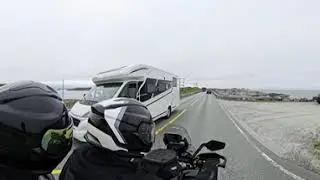 Trans atlantic highway  Triumph Tiger 1200 360 video