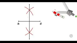 How to bisect a given line.