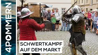 Klingen Kreuzen und Kultur – in Wolgast sind die Ritter los | Usedom TV
