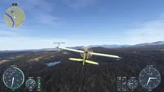 Microsoft Flight Sim 2024- Biltmore House Fly-By  and Asheville Area Flight - AMD R5 7600- 4070 TI