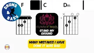 Symphony Of Sweden - Stand My Ground &bull; Bass & Drums | Scrolling Guitar Chords & Lyrics