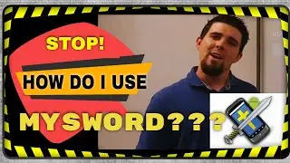How to use the Mysword bible app