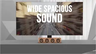 iGear Ensemble - 20W Wireless Bluetooth Wooden Soundbar | Built-in Woofer