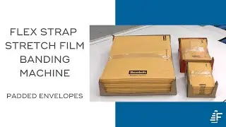 Padded Envelopes Banding Flex Strap Stretch Film Banding Machine