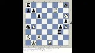 Abdullah, Abbas vs Avrukh, Boris | World Chess U14 1991, Warsaw Poland