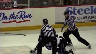 Nico Blachman Vs Kelly Bent (QMJHL)