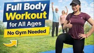 Full Body Workout for All Ages | No Gym Needed