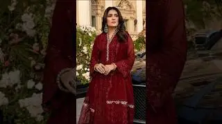 women's lawn embroidered suit 💚#youtubeshorts #shoppingmall #dress #embroidereddress
