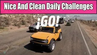 Forza Horizon 5 Nice And Clean Daily Challenges Earn a Clean Start in any Pickup & 4x4