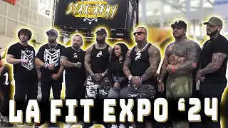 STAX выглядит испуганным перед выставкой LA FIT EXPO '24?!?