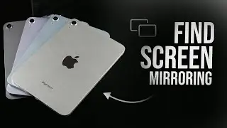 How to Find Screen Mirroring on iPad (tutorial)
