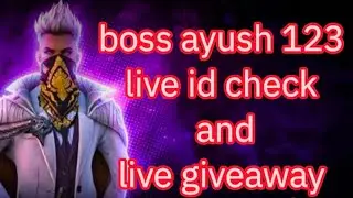 boss ayush 123 is live! id check