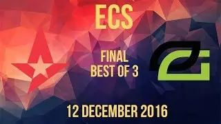 Optic vs Astralis // Pro CSGO Highlights - ECS Season 2 Final - 12 December 2016