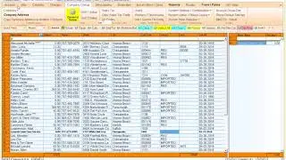 BILLMASTER Software - Change Main Menu Column Sizes