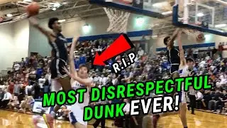 THE BEST DUNK EVER!!! Greg Brown Throws Down Most DISRESPECTFUL Dunk You've EVER SEEN 😱