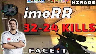 CSGO POV imoRR (32-24) Mirage 𝙒𝙞𝙣 (16-14) / Faceit 28.11.2022