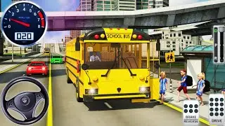 City School Bus Driving Simulator - Ultimate Coach Bus Driver - Android Gameplay
