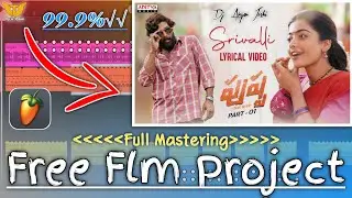 SRIVALLI EDM 2022 FLM PROJECT | PUSHPA FULL MASTERING FLM PROJECT MOBILE | FL MOBILE | TECH JOSHI