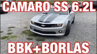 2010 Chevy Camaro SS 6.2L LS BBK HEADER EXHAUST + BORLA ATAKS!