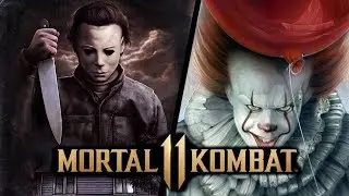 Michael Myers and Pennywise in Mortal Kombat 11
