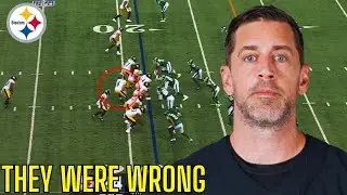 Steelers QB Aaron Rodgers Is Making The NFL Look COMPLETELY STUPID... | Film Analysis |