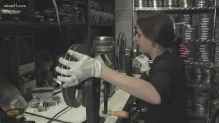 Film Gold Mine: Archival Producer looking through WHAS11 News 'Film Morgue' for rare Ali video