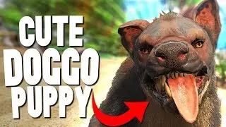 TAMEABLE DOGS and PUPPIES in ARK!