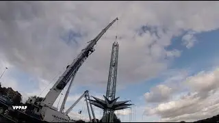 Fairground Dismantle Notts Goose Fair