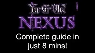 Yu-gi-oh Dueling Nexus Tutorial 2021 | How to duel & download your deck