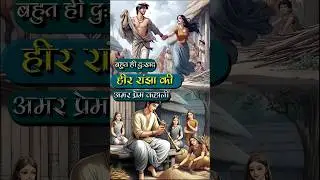 The immortal love story of Heer and Ranjha who sacrificed themselves for love. #historical #shorts #heerranjha