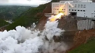 Asia's largest test stand for liquid-propellant rocket engine up and running