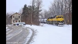 NYS&W's SD45 Pair on Train CL-2 | RARE 20 Cylinder Diesels in 2025!
