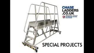 We take a look at the construction of a typical bespoke access platform at CHASE Ladders.