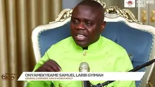 Recaps 📍 Na MENNIM -Time with Prophet Samuel Larbi Gyimah..place of wisdom 🧠🪢