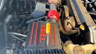 TRD Air Intake install Tacoma