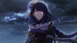 Raiden Shogun Character Teaser -   Honkai World Diva (Houkai Sekai no Utahime)