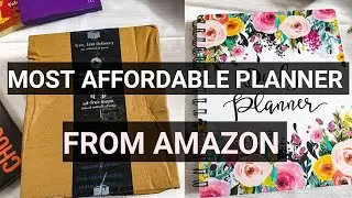 Unboxing Nourish A 5 Size  Daily Planner | Best Affordable Indian  planner 2021 | Amazon Stationery