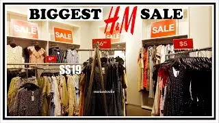 H&M BIGGEST SUMMER SALE JUNE 2019 I Shop with Me